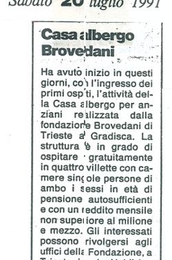 Casa Albergo Brovedani