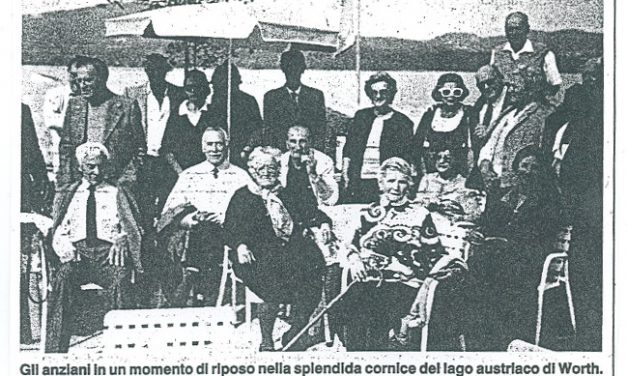 Ospiti della Casa-Albergo a Velden: gita speciale