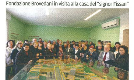 Fondazione Brovedani in visita alla casa del “signor Fissan”