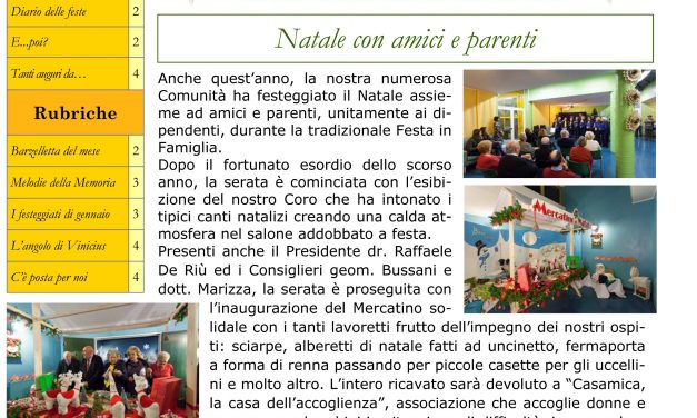 Anno 7 – Numero 1 – Gennaio 2016