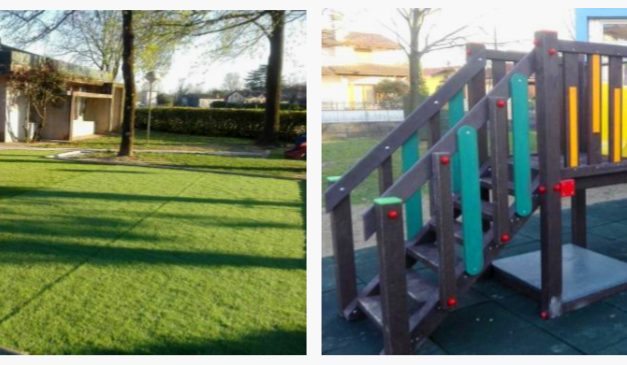 Torna colorato il giardino d’infanzia della materna comunale