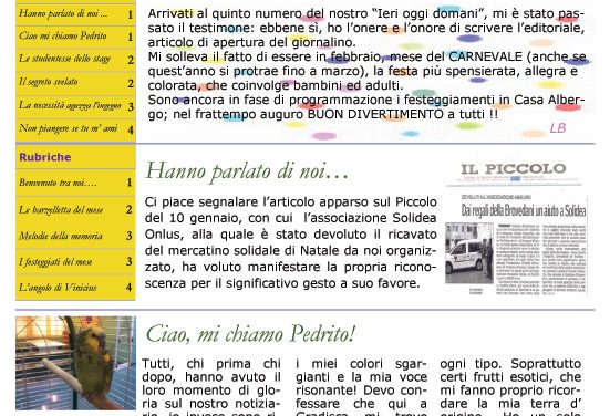 Anno 2 – Numero 2 – Febbraio 2011