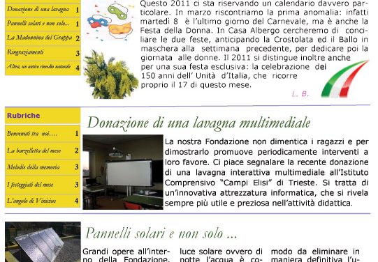 Anno 2 – Numero 3 – Marzo 2011