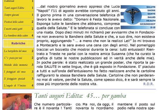 Anno 2 – Numero 10 – Ottobre 2011