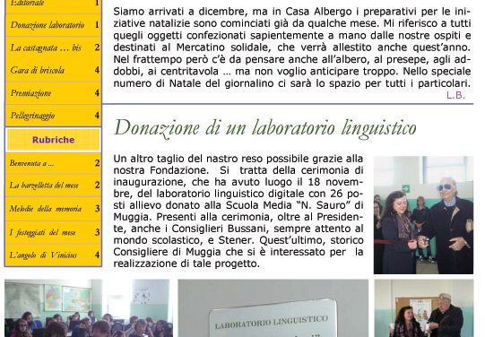 Anno 2 – Numero 12 – Dicembre 2011