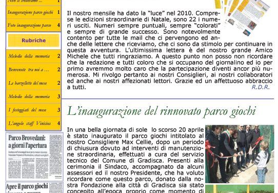 Anno 3 – Numero 5 – Maggio 2012