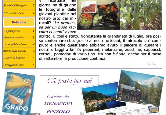 Anno 3 – Numero 9 – Settembre 2012