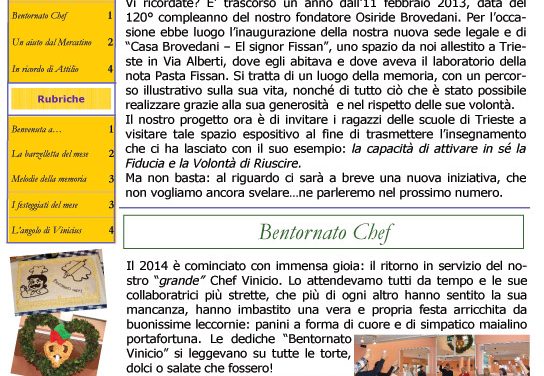 Anno 5 – Numero 2 – Febbraio 2014