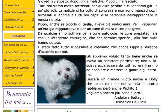 Anno 5 – Numero 9 – Settembre 2014
