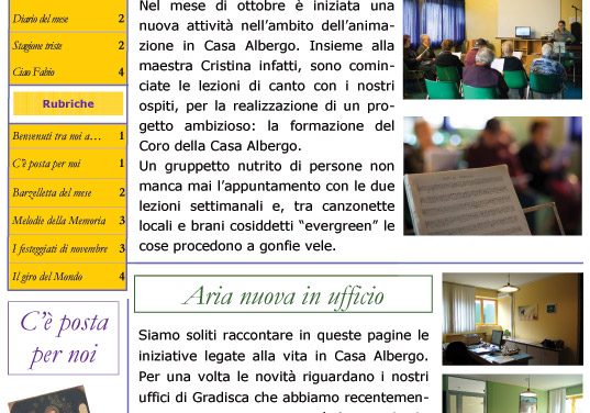 Anno 5 – Numero 11 – Novembre 2014