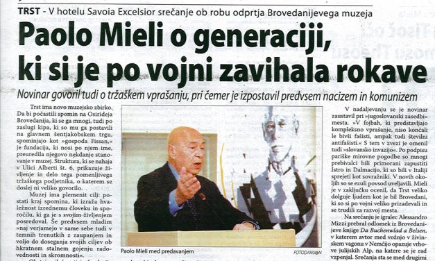 L’umile “Signor Fissan”: imprenditore, internato e sostenitore dei giovani