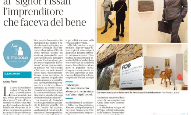 Nel museo dedicato al “signor Fissan”