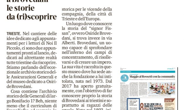 Dalle Generali a Brovedani le storie da (ri)scoprire