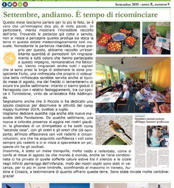 Anno 10 – Numero 09 – settembre 2019