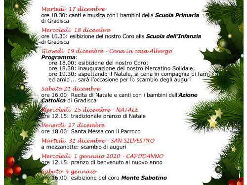 Anno 10 – Speciale Natale – dicembre 2019