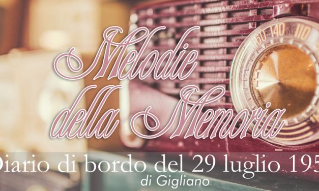 Diario di bordo del 29 luglio 1959