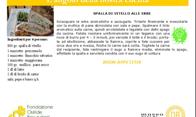 spalla di vitello alle erbe