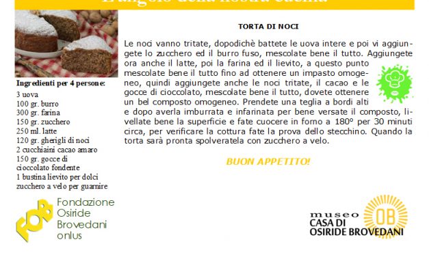 torta di noci