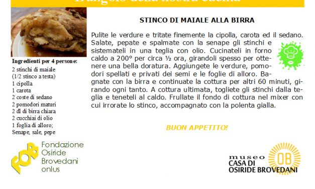 stinco di maiale alla birra